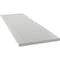 Ekena Millwork True Fit PVC Horizontal Slat Framed Modern Style Fixed Mount Shutters, Hailstorm Gray, 15W x 28H, PR TFP001HF15X028ST - alternate 3